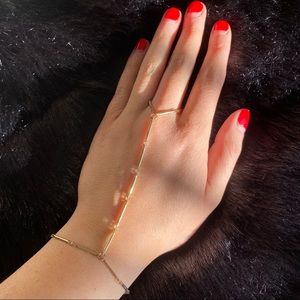 Ring T-Bar Bracelet